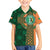 Custom Ireland Cricket Family Matching Puletasi and Hawaiian Shirt 2024 Celtic Shamrock Go Champions - Wonder Print Shop