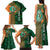 Custom Ireland Cricket Family Matching Tank Maxi Dress and Hawaiian Shirt 2024 Celtic Shamrock Go Champions - Wonder Print Shop