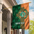 Custom Ireland Cricket Garden Flag 2024 Celtic Shamrock Go Champions - Wonder Print Shop