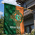 Custom Ireland Cricket Garden Flag 2024 Celtic Shamrock Go Champions - Wonder Print Shop