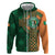 Custom Ireland Cricket Hoodie 2024 Celtic Shamrock Go Champions - Wonder Print Shop