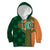 Custom Ireland Cricket Kid Hoodie 2024 Celtic Shamrock Go Champions - Wonder Print Shop