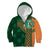 Custom Ireland Cricket Kid Hoodie 2024 Celtic Shamrock Go Champions - Wonder Print Shop