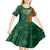 Custom Ireland Cricket Kid Short Sleeve Dress 2024 Celtic Shamrock Go Champions - Wonder Print Shop