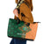 Custom Ireland Cricket Leather Tote Bag 2024 Celtic Shamrock Go Champions - Wonder Print Shop