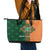 Custom Ireland Cricket Leather Tote Bag 2024 Celtic Shamrock Go Champions - Wonder Print Shop