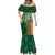 Custom Ireland Cricket Mermaid Dress 2024 Celtic Shamrock Go Champions - Wonder Print Shop