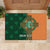 Custom Ireland Cricket Rubber Doormat 2024 Celtic Shamrock Go Champions - Wonder Print Shop