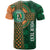 Custom Ireland Cricket T Shirt 2024 Celtic Shamrock Go Champions