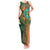 Custom Ireland Cricket Tank Maxi Dress 2024 Celtic Shamrock Go Champions