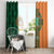 Custom Ireland Cricket Window Curtain 2024 Celtic Shamrock Go Champions