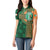 Custom Ireland Cricket Women Polo Shirt 2024 Celtic Shamrock Go Champions