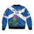 Custom Scotland Cricket Bomber Jacket 2024 Scottish Thistle Flag Style - Wonder Print Shop