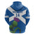 Custom Scotland Cricket Hoodie 2024 Scottish Thistle Flag Style - Wonder Print Shop