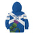 Custom Scotland Cricket Kid Hoodie 2024 Scottish Thistle Flag Style - Wonder Print Shop