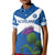 Custom Scotland Cricket Kid Polo Shirt 2024 Scottish Thistle Flag Style - Wonder Print Shop