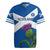 Custom Scotland Cricket Rugby Jersey 2024 Scottish Thistle Flag Style