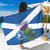 Custom Scotland Cricket Sarong 2024 Scottish Thistle Flag Style - Wonder Print Shop