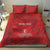 Custom Canada Cricket Bedding Set 2024 Maple Leaf Go Champions - Wonder Print Shop