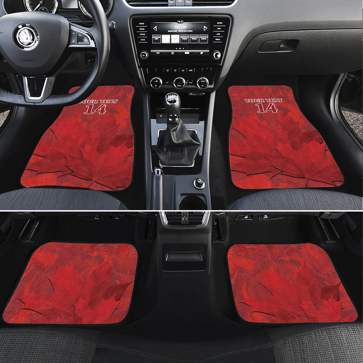 Custom Canada Cricket Car Mats 2024 Maple Leaf Go Champions - Wonder Print Shop