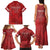 Custom Canada Cricket Family Matching Tank Maxi Dress and Hawaiian Shirt 2024 Maple Leaf Go Champions - Wonder Print Shop