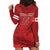 Custom Canada Cricket Hoodie Dress 2024 Maple Leaf Go Champions - Wonder Print Shop