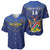 Custom Namibia Cricket Baseball Jersey 2024 Go Eagles African Pattern - Wonder Print Shop