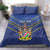 Custom Namibia Cricket Bedding Set 2024 Go Eagles African Pattern - Wonder Print Shop