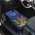 Custom Namibia Cricket Car Mats 2024 Go Eagles African Pattern - Wonder Print Shop