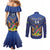 Custom Namibia Cricket Couples Matching Mermaid Dress and Long Sleeve Button Shirt 2024 Go Eagles African Pattern