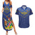 Custom Namibia Cricket Couples Matching Summer Maxi Dress and Hawaiian Shirt 2024 Go Eagles African Pattern - Wonder Print Shop