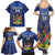 Custom Namibia Cricket Family Matching Summer Maxi Dress and Hawaiian Shirt 2024 Go Eagles African Pattern - Wonder Print Shop