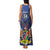 Custom Namibia Cricket Family Matching Tank Maxi Dress and Hawaiian Shirt 2024 Go Eagles African Pattern - Wonder Print Shop