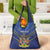 Custom Namibia Cricket Grocery Bag Go Eagles African Pattern