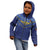 Custom Namibia Cricket Kid Hoodie 2024 Go Eagles African Pattern - Wonder Print Shop