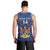 Custom Namibia Cricket Men Tank Top 2024 Go Eagles African Pattern - Wonder Print Shop