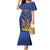 Custom Namibia Cricket Mermaid Dress 2024 Go Eagles African Pattern - Wonder Print Shop