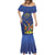 Custom Namibia Cricket Mermaid Dress 2024 Go Eagles African Pattern - Wonder Print Shop