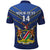 Custom Namibia Cricket Polo Shirt 2024 Go Eagles African Pattern - Wonder Print Shop