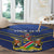 Custom Namibia Cricket Round Carpet 2024 Go Eagles African Pattern