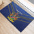 Custom Namibia Cricket Rubber Doormat 2024 Go Eagles African Pattern