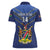 Custom Namibia Cricket Women Polo Shirt 2024 Go Eagles African Pattern