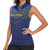 Custom Namibia Cricket Women Sleeveless Polo Shirt 2024 Go Eagles African Pattern