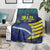 Custom Brazil Football Blanket Summer 2024 Olympic Go Champions Selecao