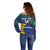 Custom Brazil Football Off Shoulder Sweater Summer 2024 Go Champions Selecao - Wonder Print Shop