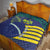 Custom Brazil Football Quilt Summer 2024 Olympic Go Champions Selecao