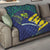 Custom Brazil Football Quilt Summer 2024 Olympic Go Champions Selecao