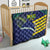 Custom Brazil Football Quilt Summer 2024 Olympic Go Champions Selecao