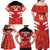 Custom Canada Soccer Family Matching Off Shoulder Maxi Dress and Hawaiian Shirt Summer 2024 Go Champions Canucks - Wonder Print Shop