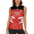 Custom Canada Soccer Women Sleeveless Polo Shirt Summer 2024 Go Champions Canucks - Wonder Print Shop